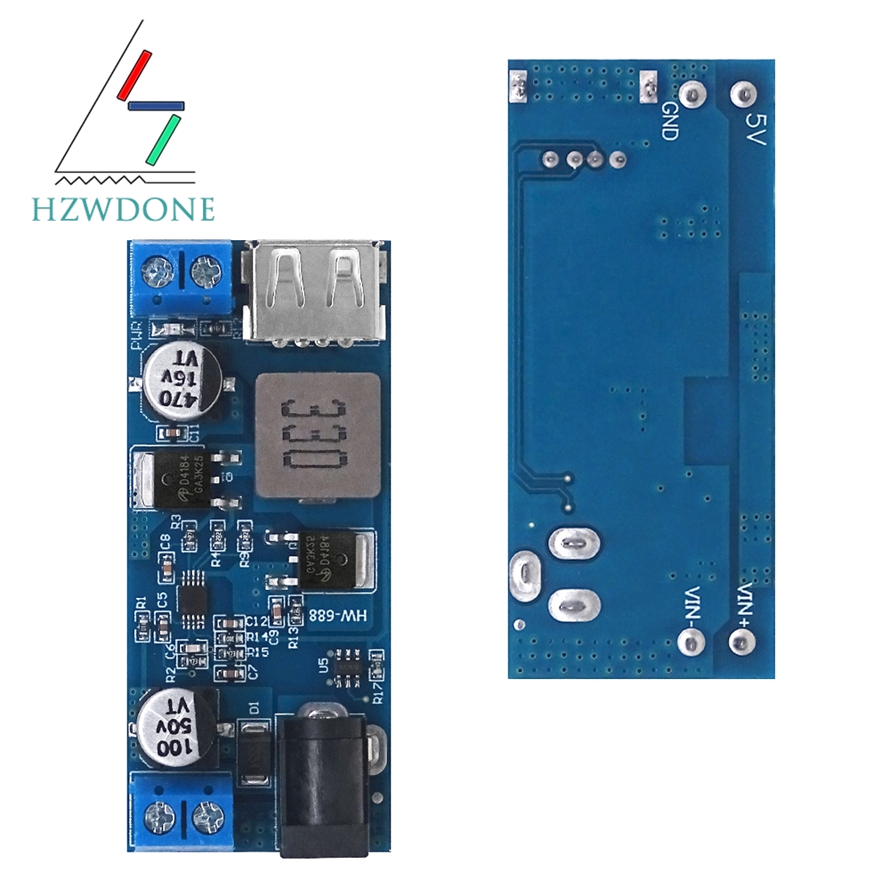 Devkitc - DC-DC 24V/12V do 5V 5A Step