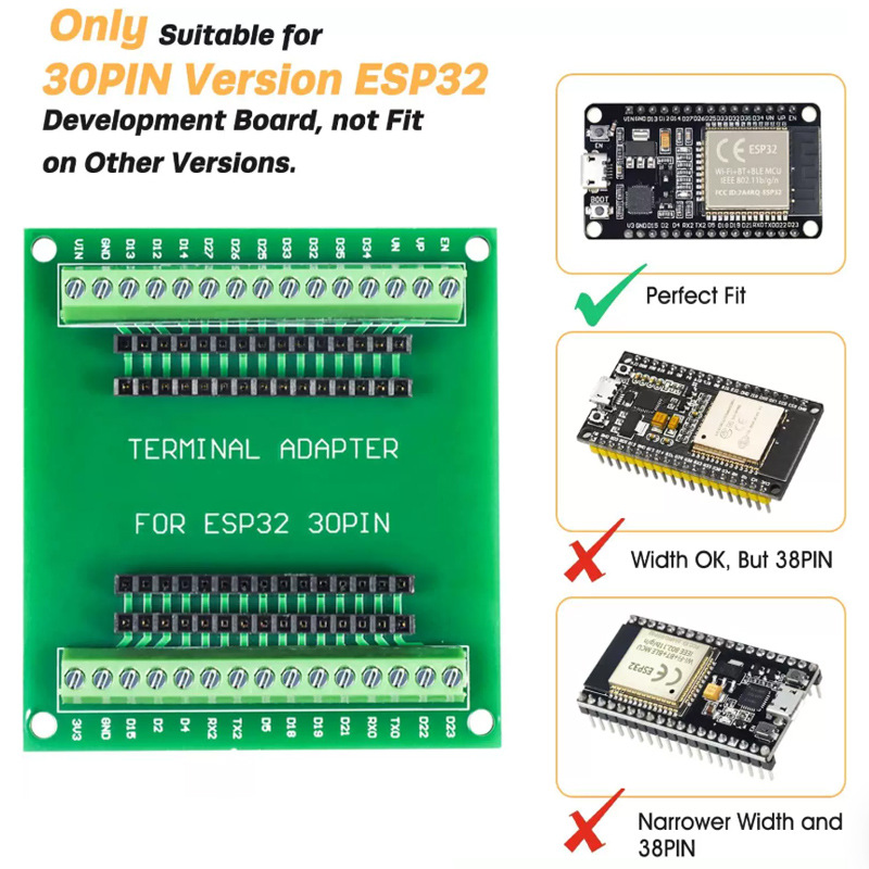 Doit Esp32 - Płytka programistyczna ESP32 NodeMCU-32S ESP32-32D 32U