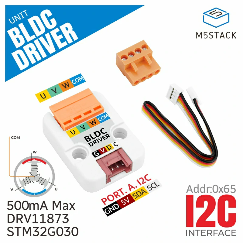 M5Stack - Oficjalny sterownik silnika BLDC firmy M5Stack