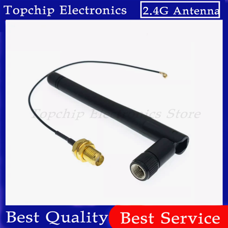 Devkitc - Antena WiFi 2,4 GHz, 3 dBi,