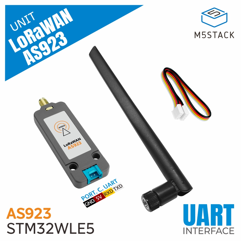 M5Stack Core2 - Oficjalna jednostka LoRaWAN M5Stack US915/EU868/AS923(STM32WLE5) z