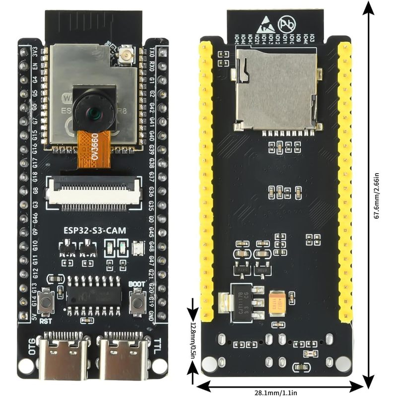 Płytka ESP32-S3-CAM z kamerą O – Doit Esp32 recenzja i cena
