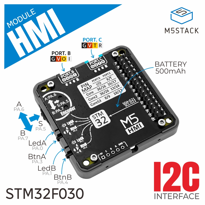 Oficjalny moduł HMI M5Stack z  – M5Stack recenzja i cena