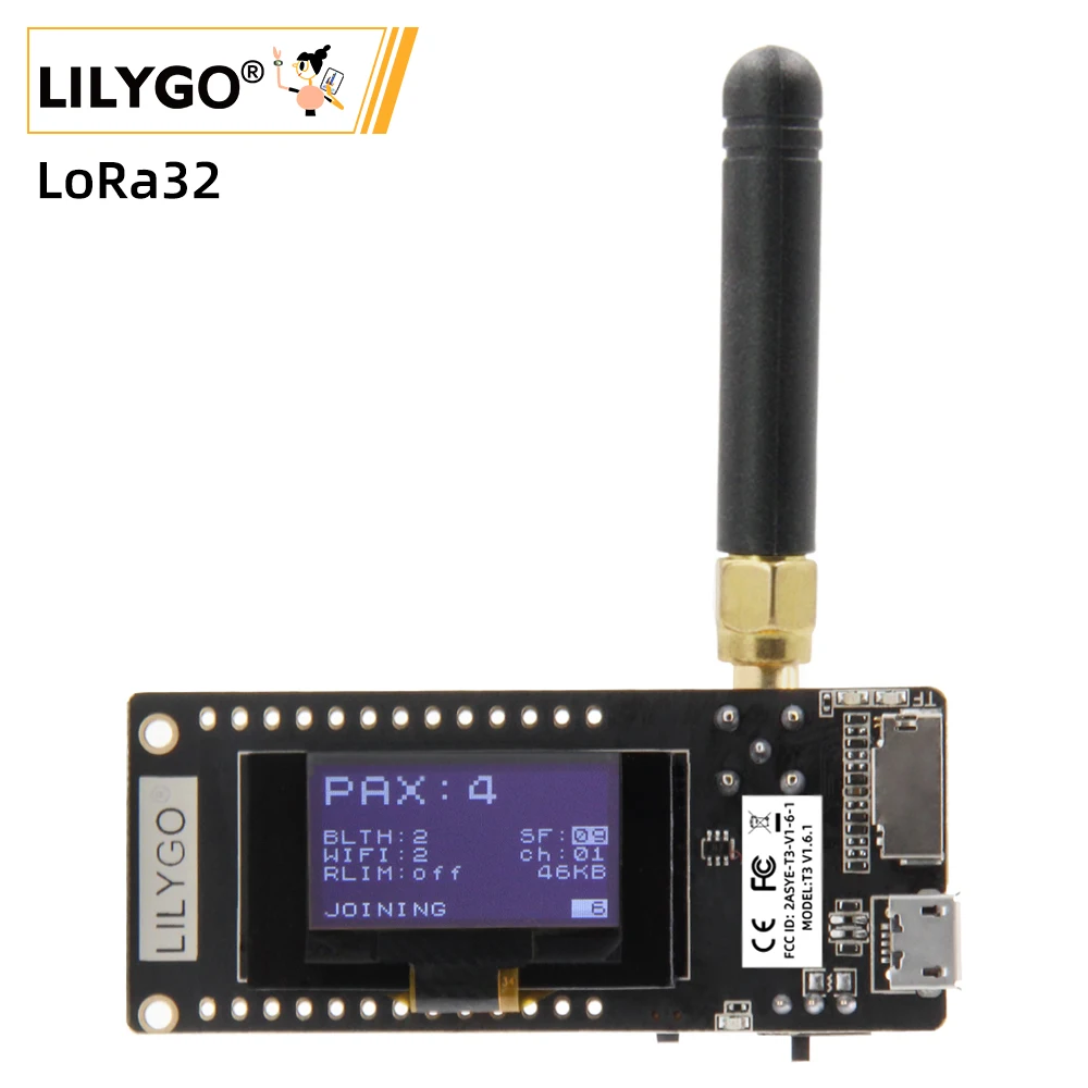 LILYGO ®   TTGO LoRa32 V2.1_1. – Doit Esp32 recenzja i cena