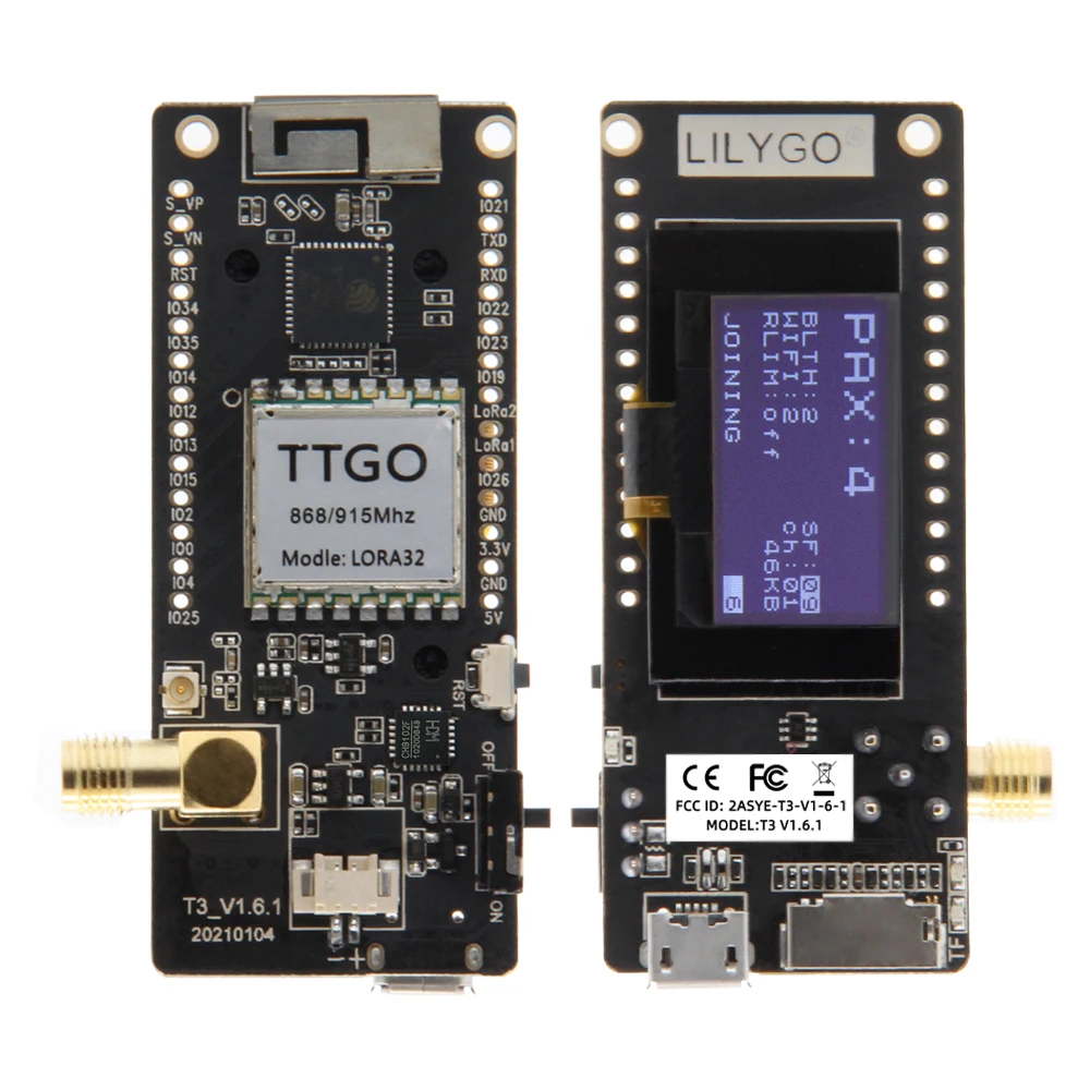 LILYGO ®   TTGO LoRa32 V2.1_1. – Doit Esp32 recenzja i cena
