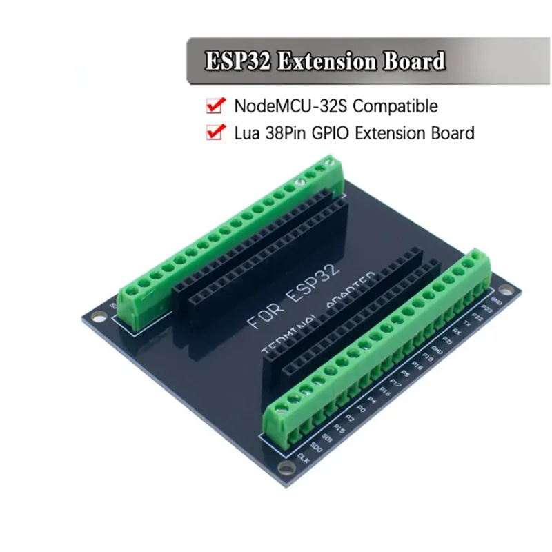 Karta rozszerzeń ESP32 kompaty – Nodemcu 32S recenzja i cena