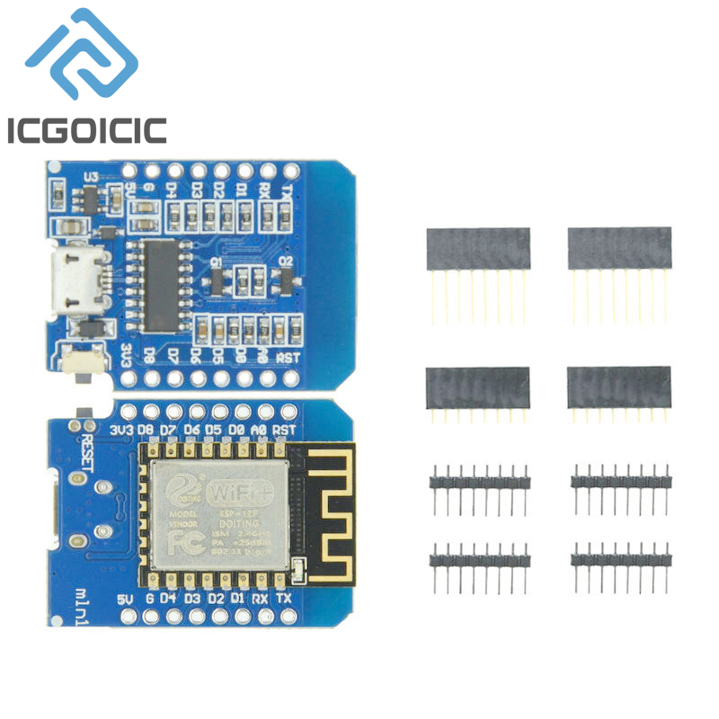 D1 Mini-Mini NodeMcu 4M bajtów – Wemos D1 recenzja i cena